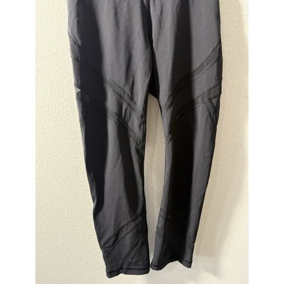 Lululemon High Times Pant Wrap Mesh Leggings Women's Size 6 Black 7/8 - Picture 2 of 3